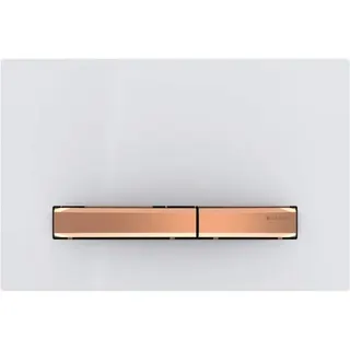 Geberit Betätigungsplatte Sigma50 (rotgold, weiss)