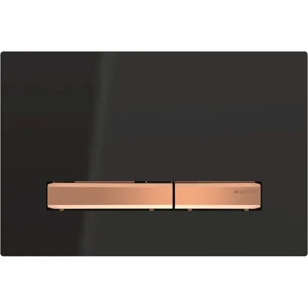 Geberit Betätigungsplatte Sigma50 (rotgold, schwarz)