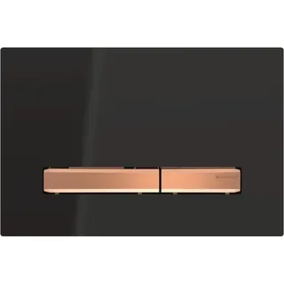 Geberit Betätigungsplatte Sigma50 (rotgold, schwarz)