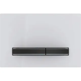 Geberit Betätigungsplatte Sigma50 (schwarzchrom, weiss)