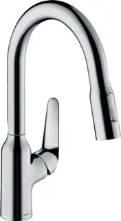 Hansgrohe Focus M42 Einhebel-Küchenmischer 180 (chrom)