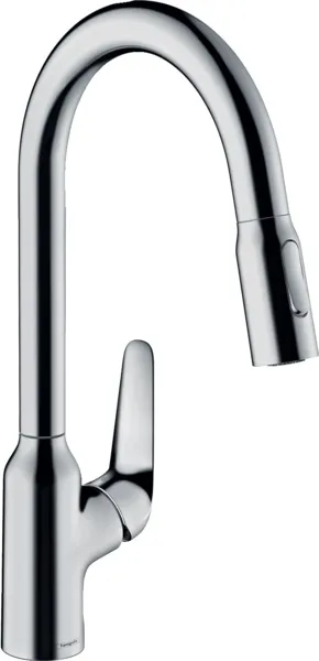Hansgrohe Focus M42 Einhebel-Küchenmischer 220 (chrom)