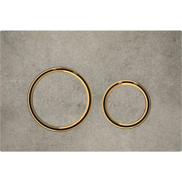 Geberit Betätigungsplatte Sigma21 (Messing, Betonoptik)