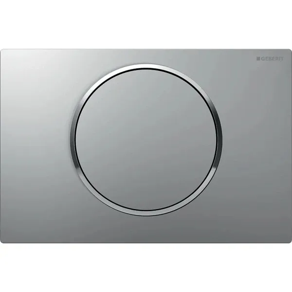 Geberit Betätigungsplatte Sigma10 für Spül-Stopp-Spülung (mattchrom-lackiert, hochglanz-verchromt)