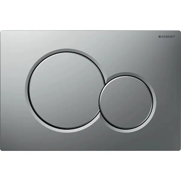 Geberit Betätigungsplatte Sigma01, für 2-Mengen-Spülung (mattchrom-lackiert)