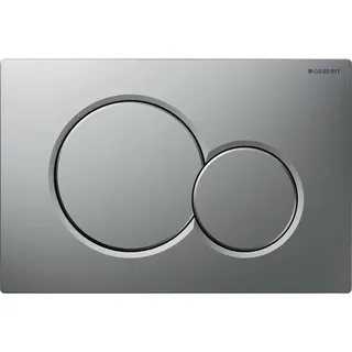 Geberit Betätigungsplatte Sigma01, für 2-Mengen-Spülung (mattchrom-lackiert)