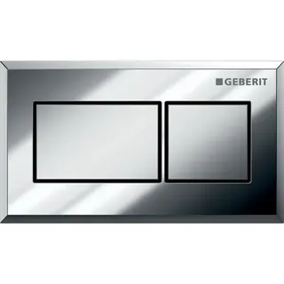 Geberit Sigma Betätigungsplatte pneumatisch, für Zweimengenspülung (chrom)