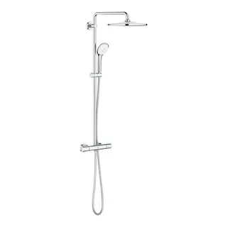 Grohe Euphoria System 310 Duschsystem mit Thermostatbatterie für die Wandmontage (chrom)
