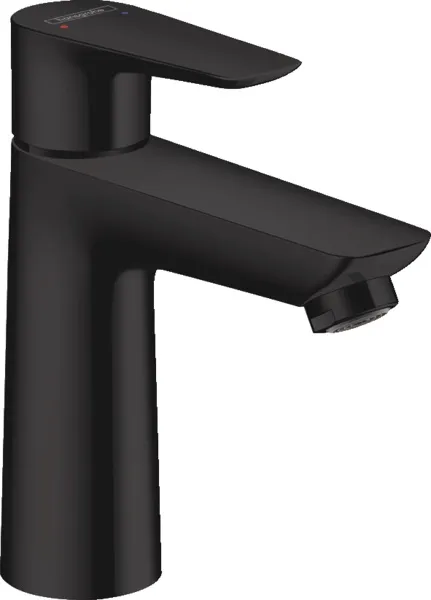Hansgrohe Talis E Einhebel-Waschtischmischer 110 ohne Ablaufgarnitur (mattschwarz)