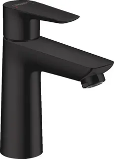Hansgrohe Talis E Einhebel-Waschtischmischer 110 ohne Ablaufgarnitur (mattschwarz)