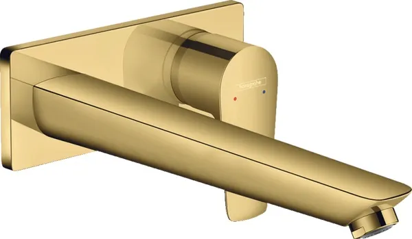 Hansgrohe Talis E Einhebel-Waschtischmischer Unterputz für Wandmontage (polished gold optic)