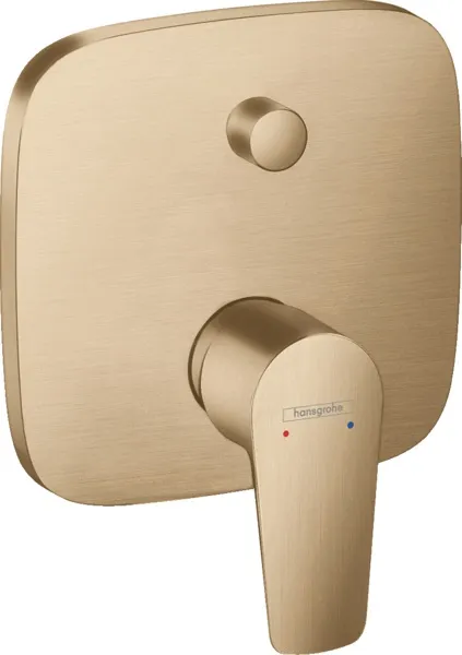 Hansgrohe Talis E Einhebel-Wannenmischer Unterputz (brushed bronze)