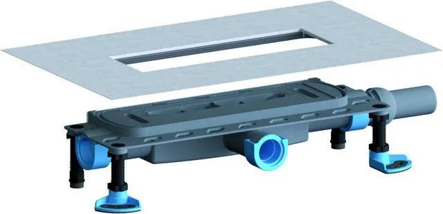 Dallmer Ablaufgehäuse DallFlex, Typ Plan, DN40