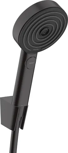 Hansgrohe Pulsify Select Brausehalterset 105 3jet Relaxation (mattschwarz)
