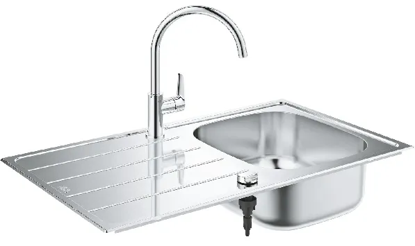 Grohe K200 Bau Spülen-Bundle mit BauEdge Spültischbatterie
