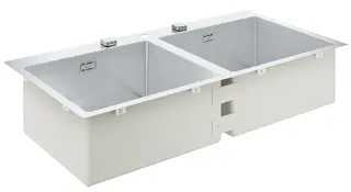 Grohe K800 Edelstahl-Einbauspüle 102,4 x 51 cm mit 2 Becken