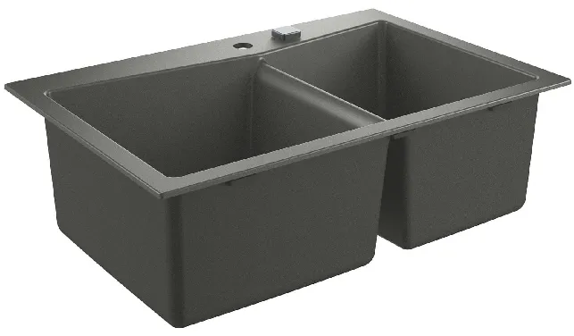 Grohe K700 Kompositspüle 83,8 x 55,9 cm (granit grau)