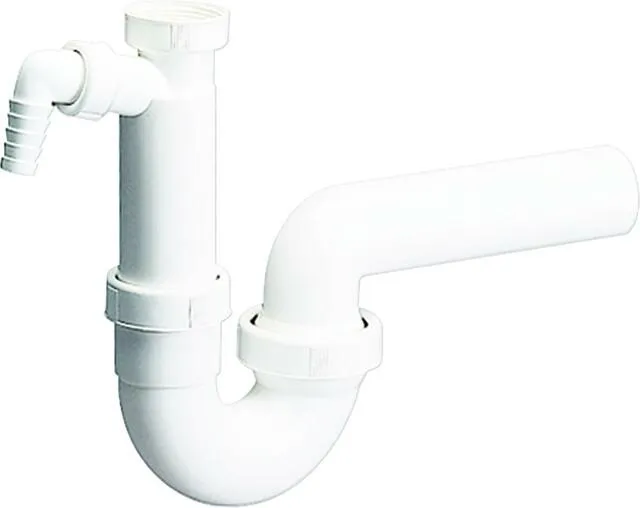 Dallmer Röhren-Siphon 100/1, mit Waschgeräte-Anschluss 2"xDN 50