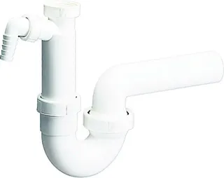 Dallmer Röhren-Siphon 100/1, mit Waschgeräte-Anschluss 2"xDN 50
