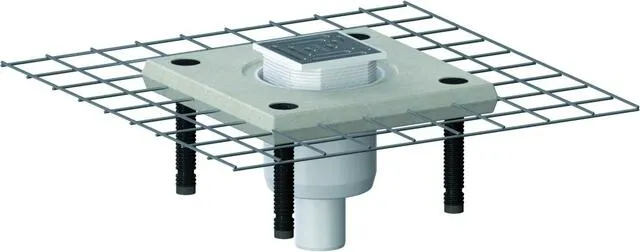 Dallmer Bodenablauf CeraDrain 49, DN 50 senkrecht Typ K 10, 95x95mm