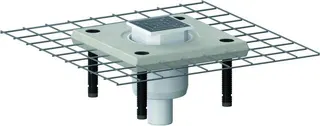 Dallmer Bodenablauf CeraDrain 49, DN 50 senkrecht Typ K 10, 95x95mm
