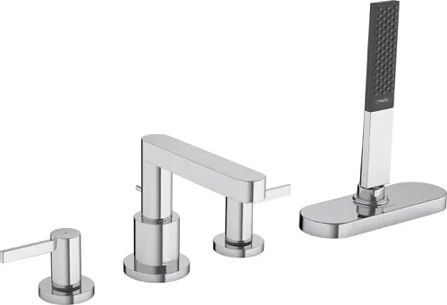 Hansgrohe Finoris 4-Loch Wannenrandarmatur mit sBox (chrom)