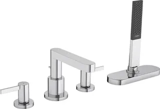 Hansgrohe Finoris 4-Loch Wannenrandarmatur mit sBox (chrom)