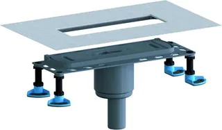 Dallmer Ablaufgehäuse DallFlex, senkrecht DN 50