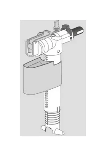 Sanit Hydraulisches Füllventil für Friatec Spülkasten