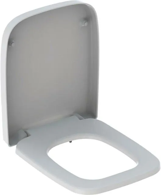 Keramag WC-Sitz RENOVA PLAN, eckiges Design, ohne Absenkautomatik weiß