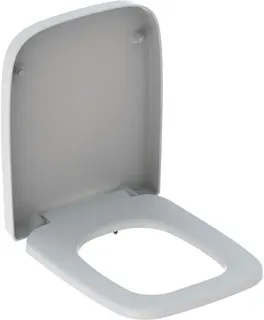 Keramag WC-Sitz RENOVA PLAN, eckiges Design, ohne Absenkautomatik weiß