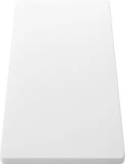 Blanco Schneidbrett aus wertigem Kunststoff SIGMA weiß 540 x 260 mm