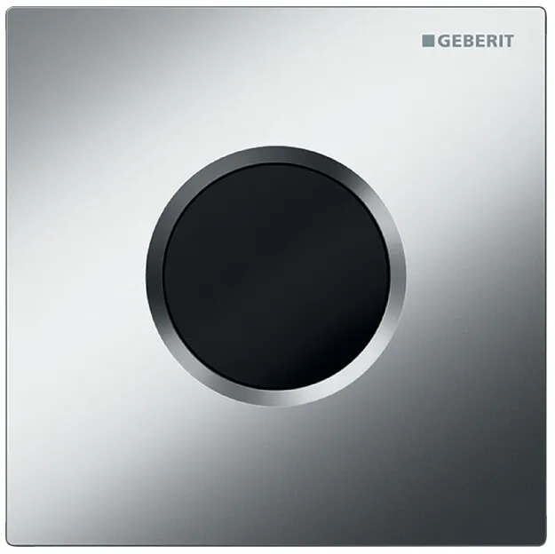 Geberit Urinalsteuerung HYTRONIC, IR/Netz, Design Sigma01, mattverchromt