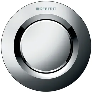 Geberit Fernbetätigung Typ 01, neumatisch, 1-Mengen-Spülung glanzverchromt