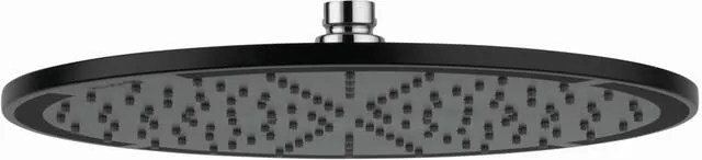 Kludi Tellerkopfbrause A-QA, 300 mm, mattschwarz/chrom