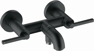 Kludi Wannenarmatur NOVA FONTE PURISTIC, mattschwarz