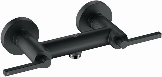 Kludi Brausearmatur NOVA FONTE PURISTIC, mattschwarz
