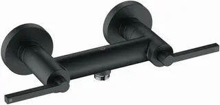 Kludi Brausearmatur NOVA FONTE PURISTIC, mattschwarz