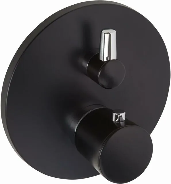 Kludi Balance Badethermostat, Unterputz, mattschwarz