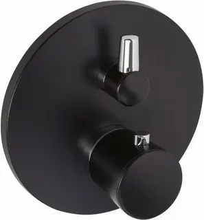 Kludi Balance Badethermostat, Unterputz, mattschwarz