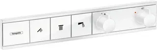 Hansgrohe Fertigmontageset RAINSELECT für Unterputz-Thermostat, 3 Verbraucher mattweiß