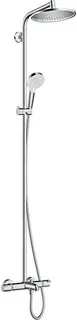 Hansgrohe Showerpipe CROMETTA S 240 1JET, für Wanne chrom