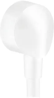 Hansgrohe Schlauchanschluss FIXFIT E, ohne Rückflussverhinderer mattweiß