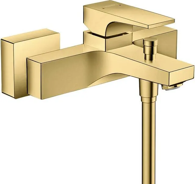 Hansgrohe METROPOL Badearmatur, Aufputz, polished gold