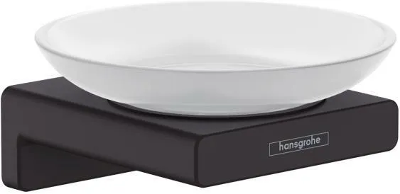 Hansgrohe AddStoris Seifenhalter, Wandmontage, mattschwarz