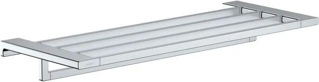 Hansgrohe AddStoris Handtuchablage, mit Handtuchhalter, 648mm chrom