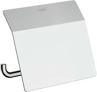 Hansgrohe AddStoris Papierrollenhalter, mit Deckel, chrom