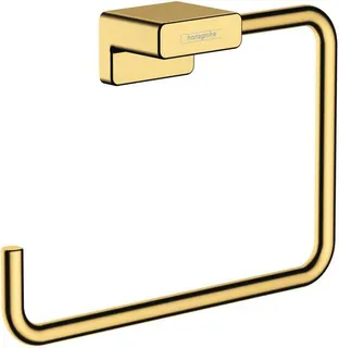 Hansgrohe AddStoris Handtuchring, polished gold