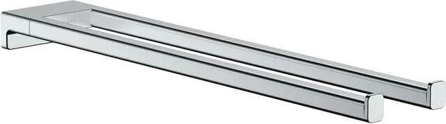 Hansgrohe AddStoris Handtuchhalter, zweiarmig, 445mm chrom