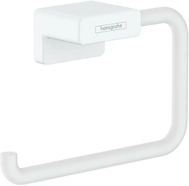 Hansgrohe AddStoris Papierrollenhalter, ohne Deckel, mattweiß